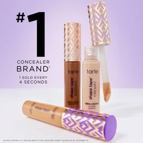 tarte duo makeup look with concealer and gloss for radiant everyday wear