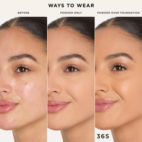 tarte face tape pressed powder packaging showcases vegan, cruelty-free formula in a sleek compact