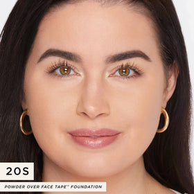 tarte Face Tape swatch on skin demonstrating medium coverage