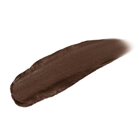 tarte frameworker brow pomade dark brown swatch shows creamy texture.