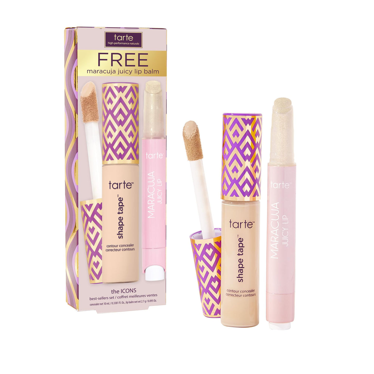 tarte shape tape concealer 12N bottle offers full-coverage for a smooth complexion