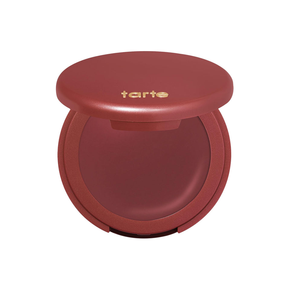 tarte maracuja juicy blush packaging highlights vegan formula and premium design.