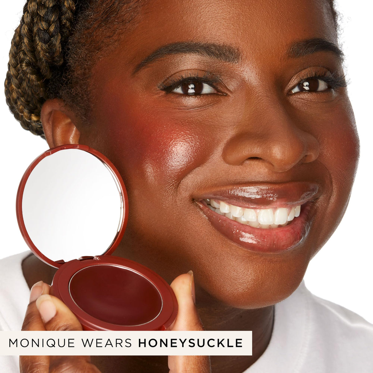 tarte maracuja juicy blush vegan cruelty-free badge signals ethical beauty.