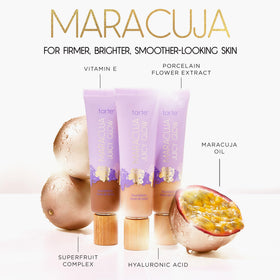 packaging of tarte maracuja juicy glow tint highlights vegan formula