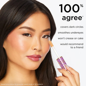 tarte maracuja juicy lip duo gloss swatch on lips with nourished shine