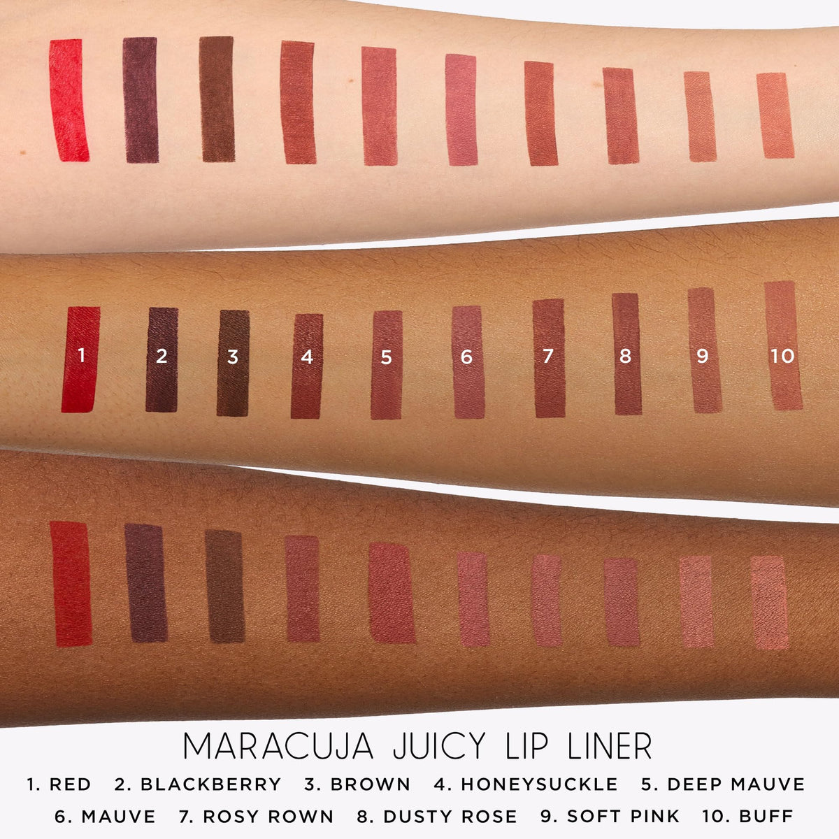 tarte maracuja juicy lip liner 10+ superfruit complex highlights nourishing hydration