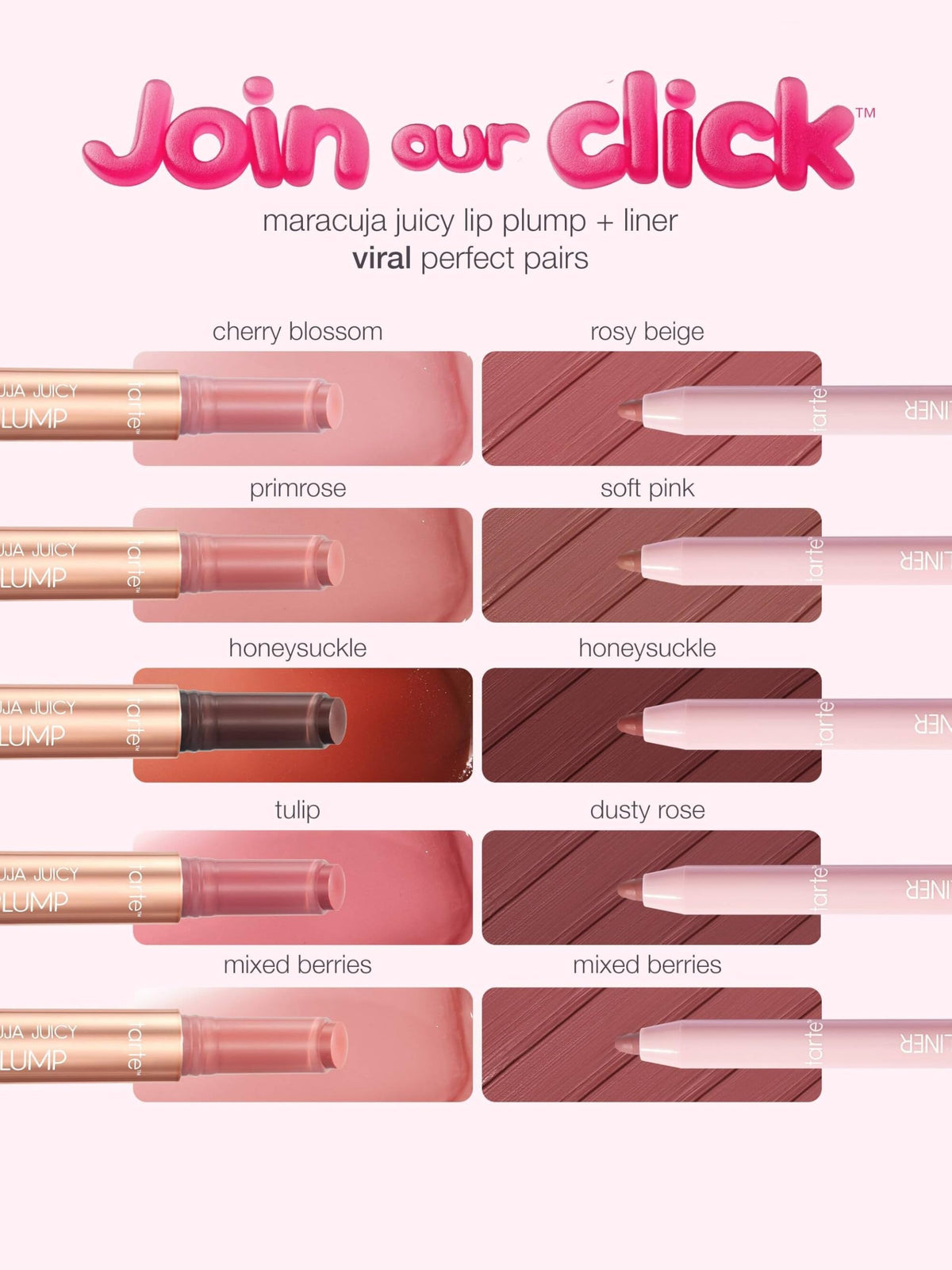tarte maracuja juicy lip liner all-female cooperative sourcing in Amazon.