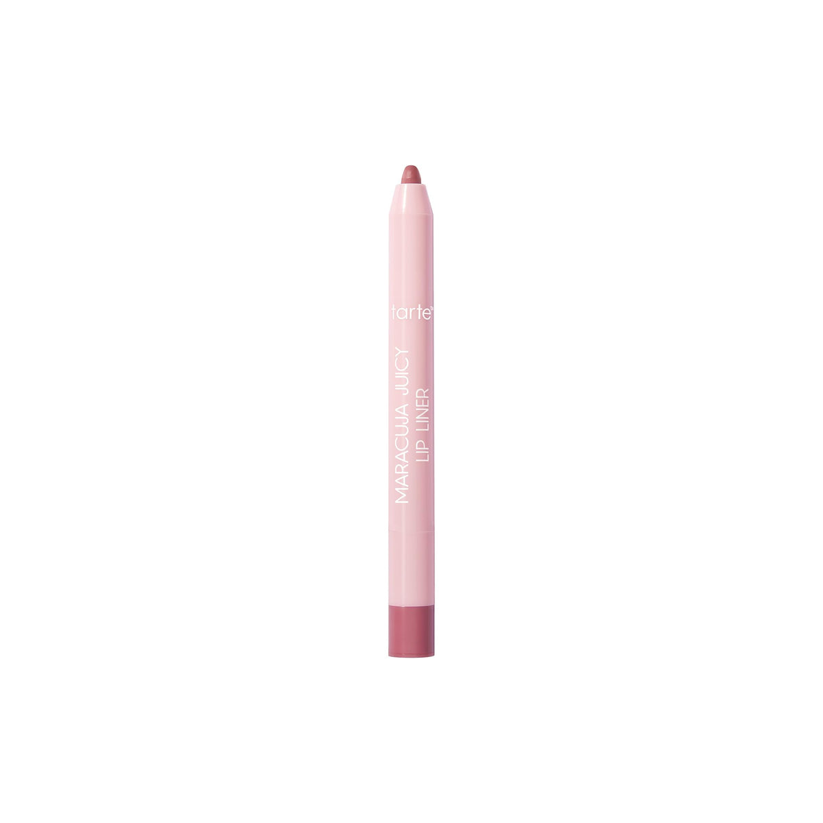 tarte maracuja juicy lip liner glide closeup — smooth application for precise lip shaping.