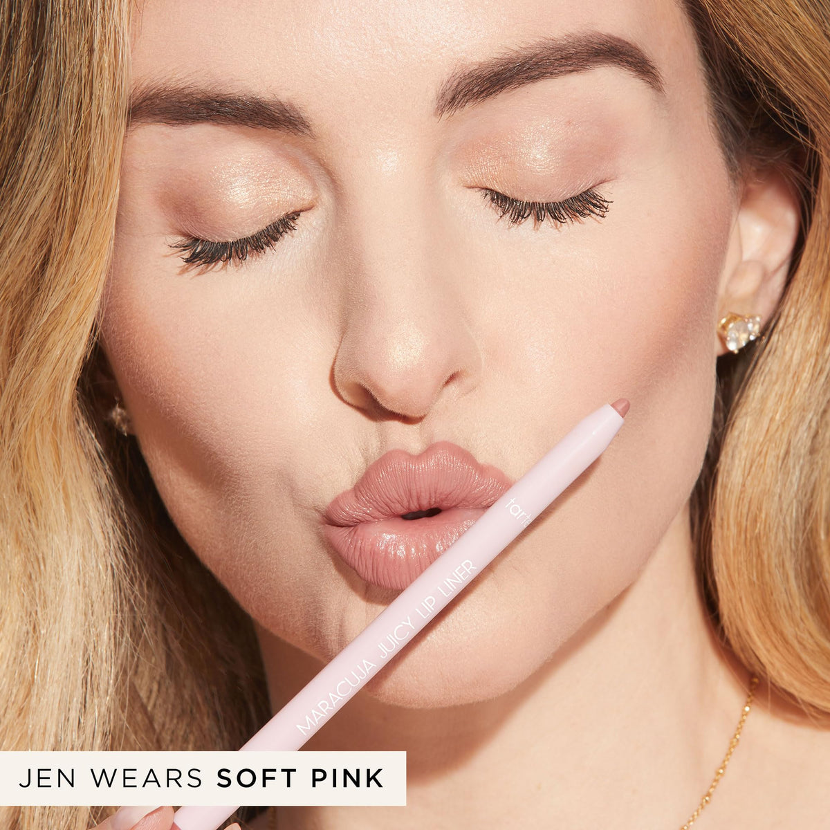 tarte maracuja juicy lip liner vegan and cruelty-free badge visible