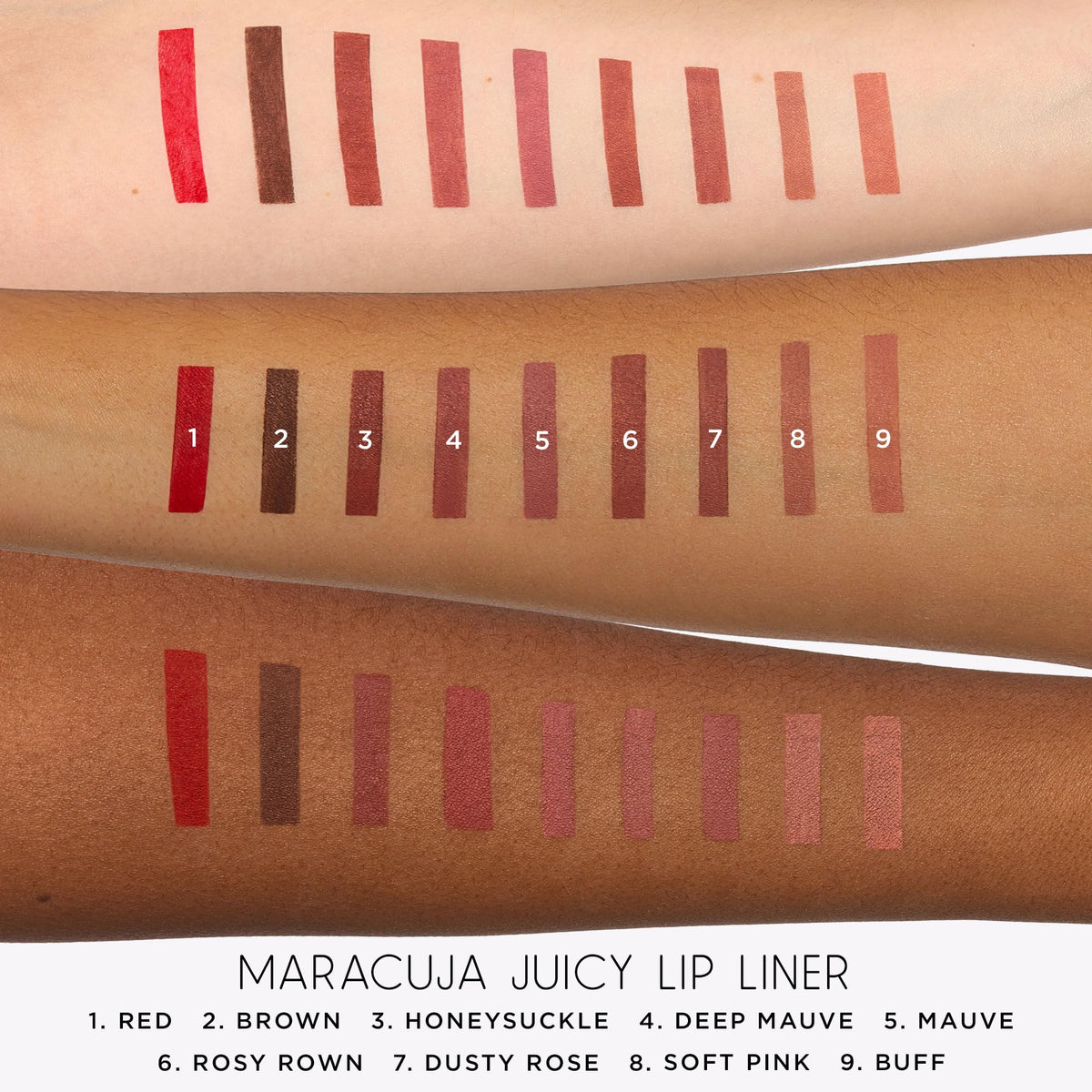 tarte maracuja juicy lip liner vegan and cruelty-free choice.