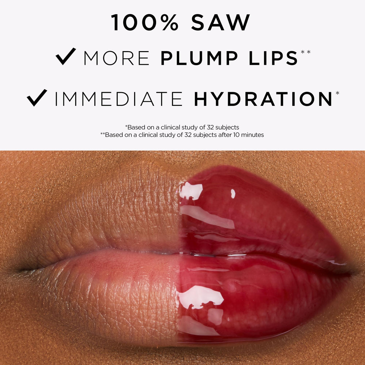 tarte maracuja juicy lip oil glossy finish on lips in spice shade
