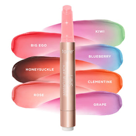 tarte maracuja juicy lip shift superfruit complex supports smooth, nourished lips