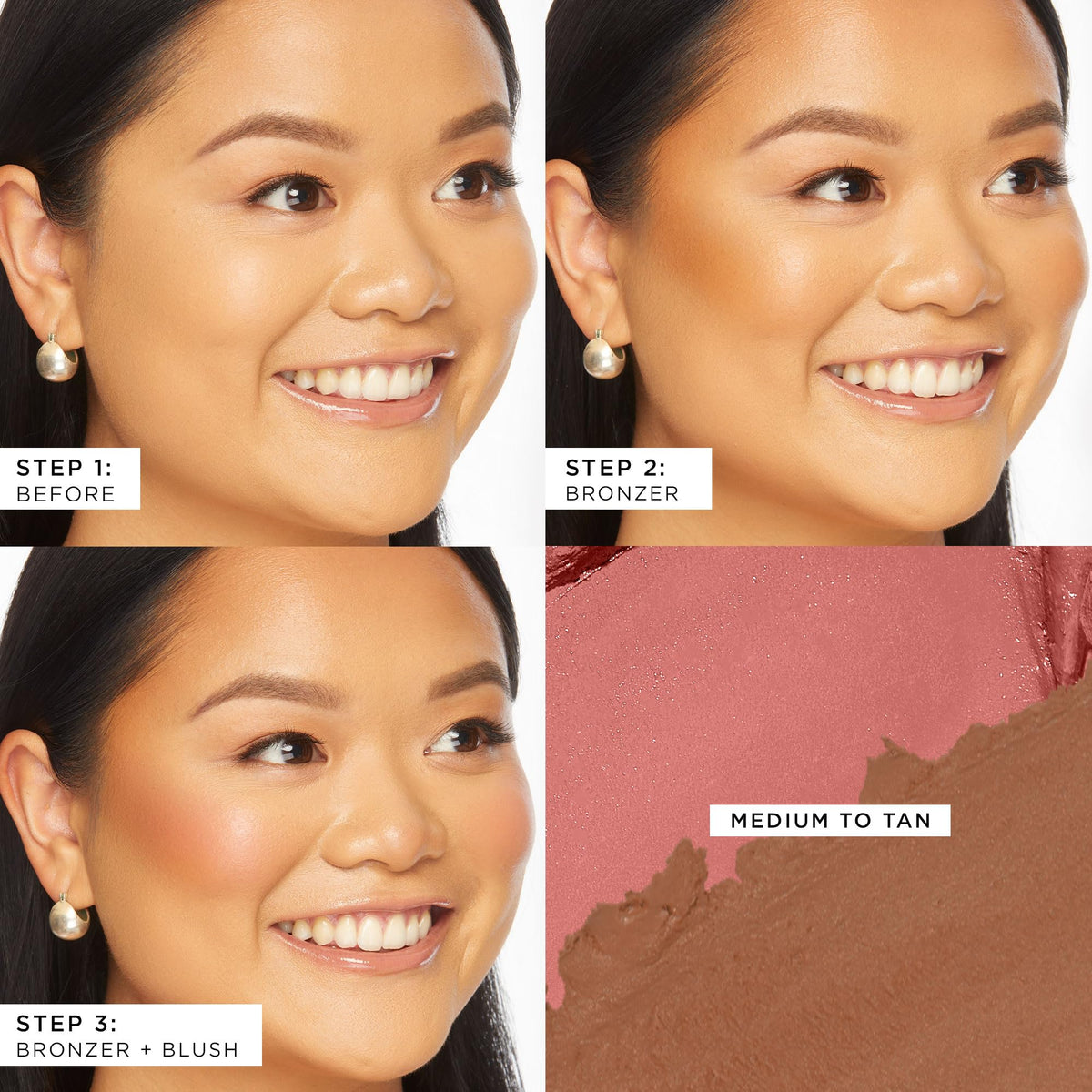 tarte Park Ave Princess Cream Blush Swatch displaying seamless blendable color with airbrushed finish