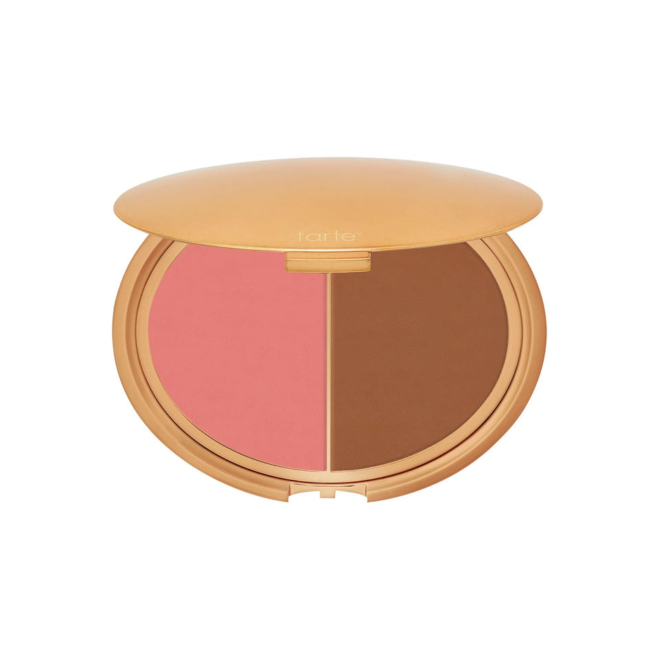 tarte Park Ave Princess Cream Cheek Duo compact showing sleek packaging and buildable color for everyday wear