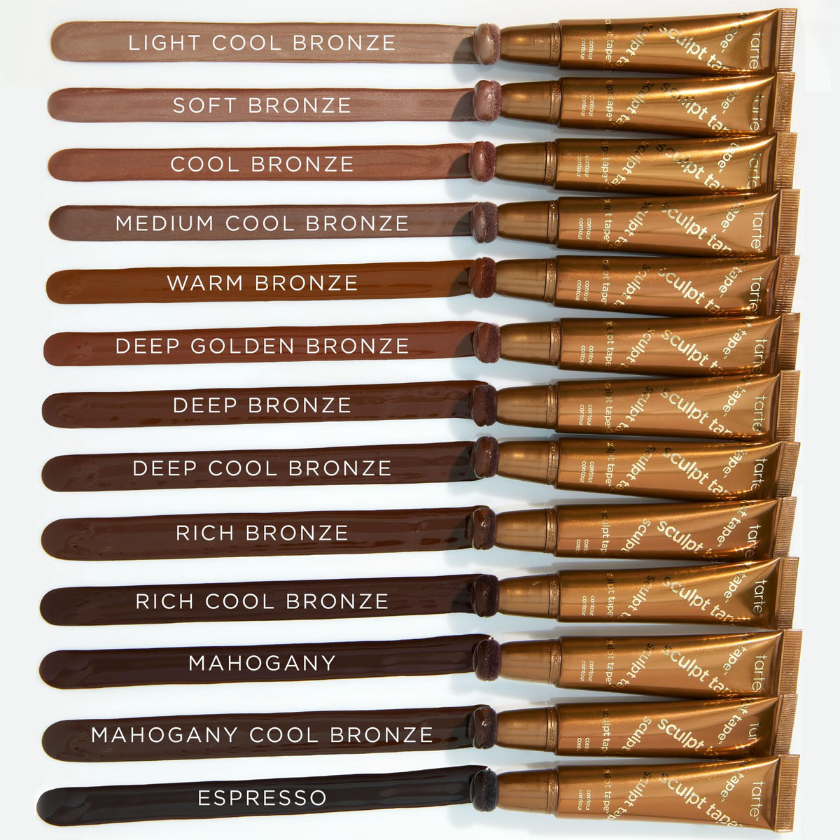 tarte sculpt tape cushion-tip application closeup delivers no-mess, precise contour placement.
