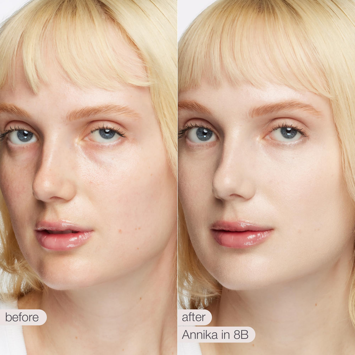 tarte Shape Tape Blur Concealer Stick creamy swatch shows buildable coverage.