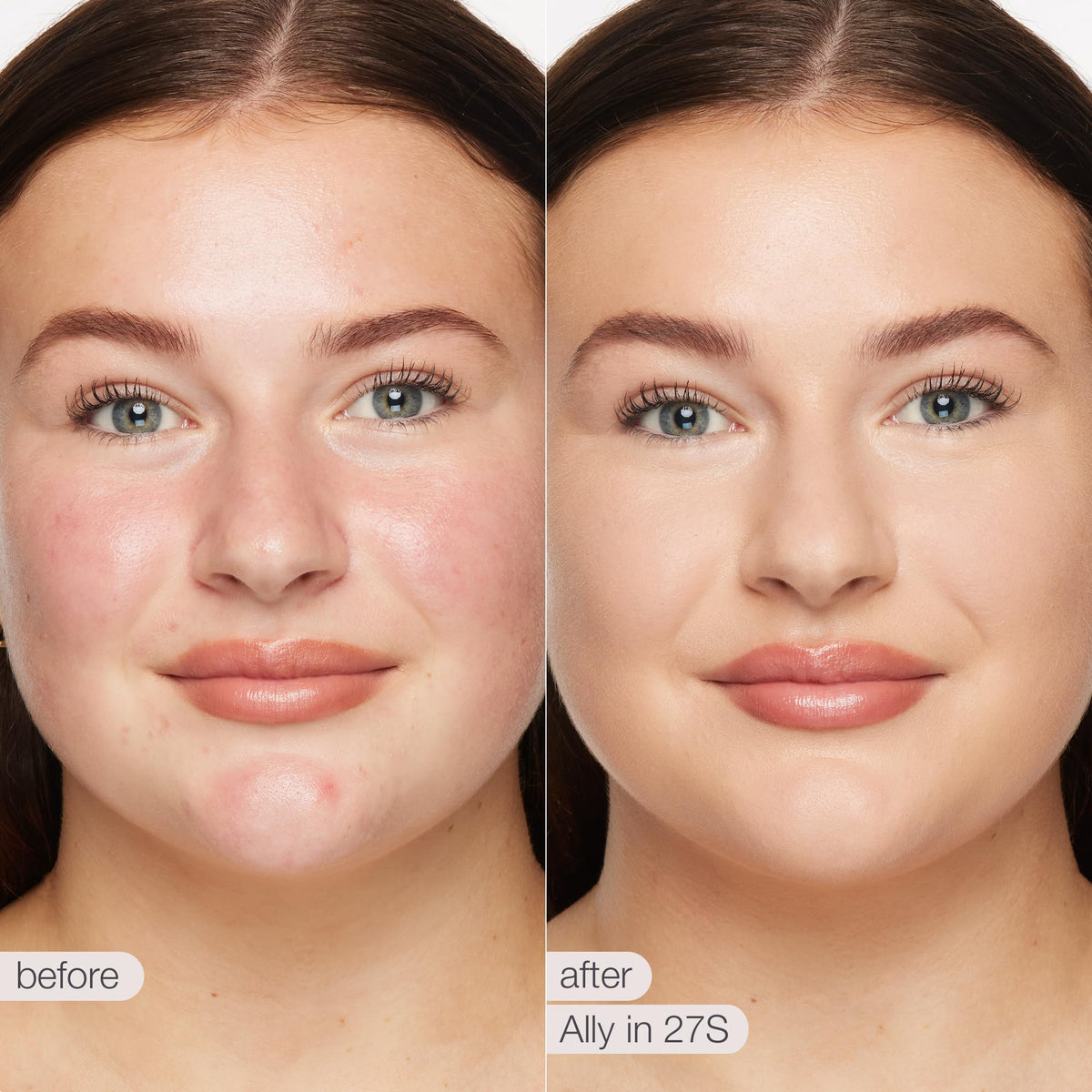 tarte Shape Tape concealer being applied for seamless blending on the under-eye area.