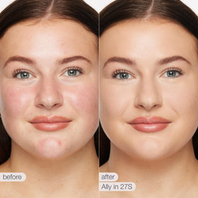 tarte Shape Tape concealer being applied for seamless blending on the under-eye area.