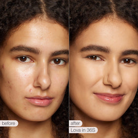 tarte Shape Tape Concealer applicator enables quick, precise application with jumbo wand.