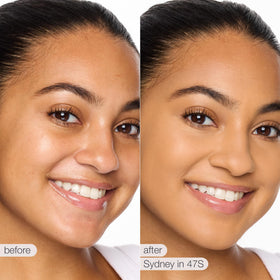 tarte shape tape concealer tube close-up shows creamy texture for full coverage.