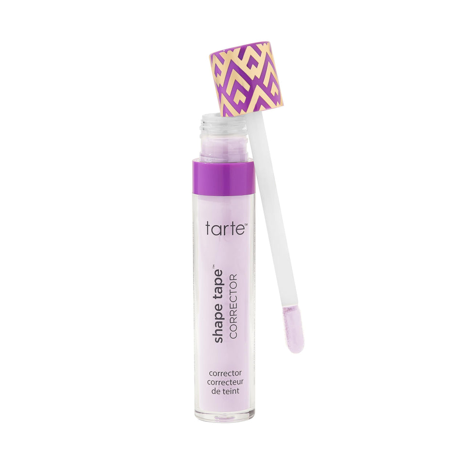 tarte shape tape corrector lavender compact ready for precise, blendable coverage