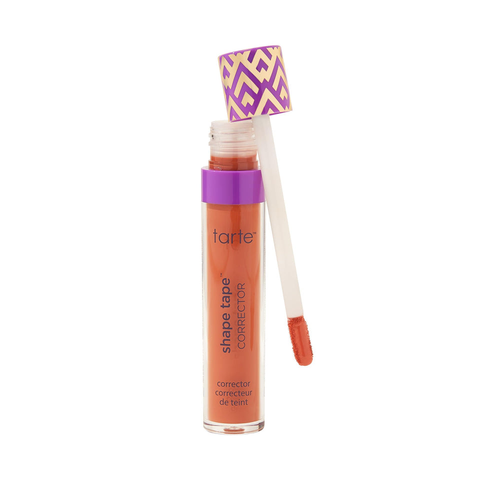 Tarte Shape Tape Corrector orange compact showcases creamy blendable coverage
