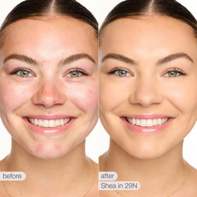 Tarte Shape Tape Creamy Concealer application under-eye closeup smoothing fine lines