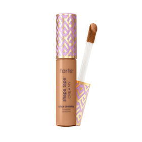 Tarte Shape Tape concealer packaging highlighting full coverage and hydration.