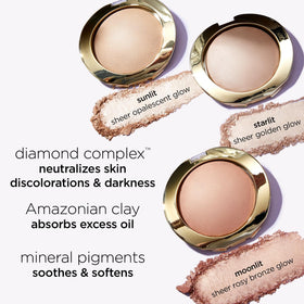 tarte shape tape glow powder mineral pigments soothe and soften skin
