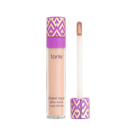 tarte Shape Tape Glow Wand full-size bottle shows a lightweight radiant finish