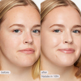 Tarte Shape Tape Radiant Concealer applicator showing precise, blendable application
