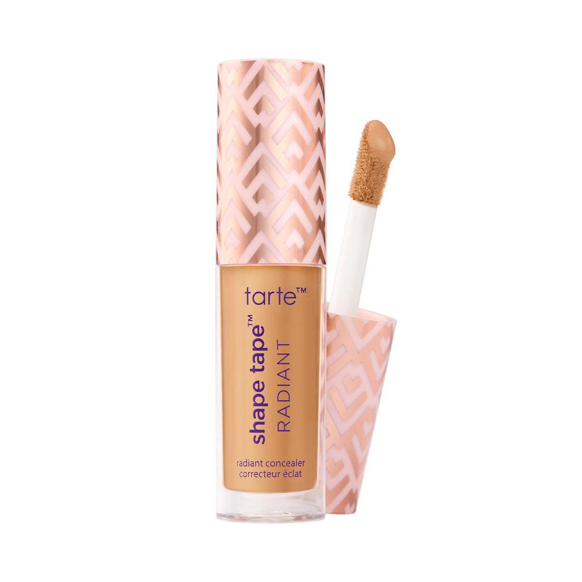 tarte Shape Tape Radiant Concealer application smooths under-eye brightness