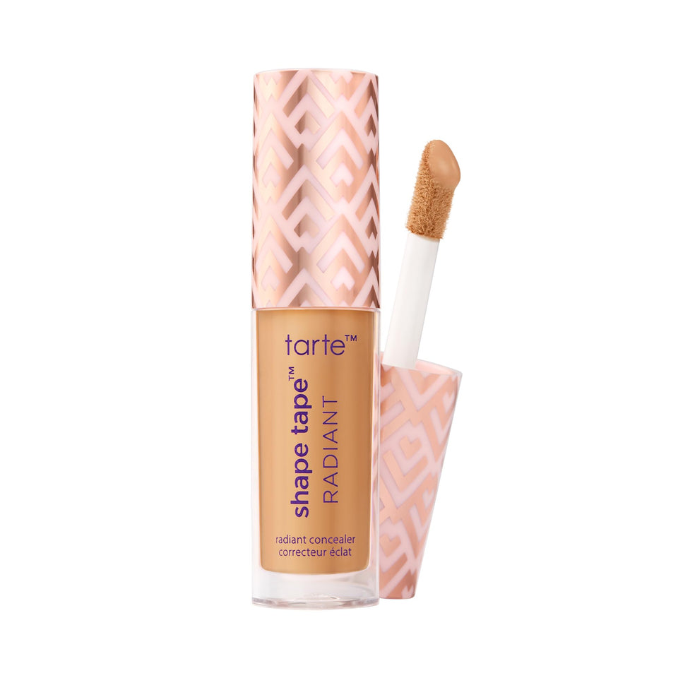 tarte Shape Tape Radiant Concealer application smooths under-eye brightness