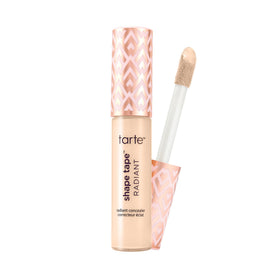 tarte shape tape radiant concealer packaging shows a sleek tube for quick touch-ups