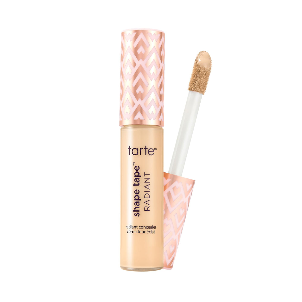 tarte Shape Tape Radiant Concealer packaging highlights vegan, cruelty-free branding for clean beauty.