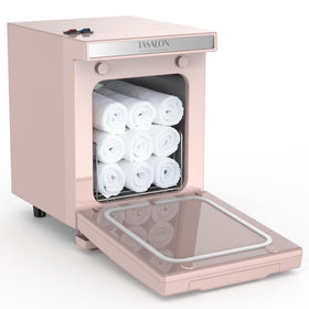 TASALON 5L towel warmer front view heats towels quickly for spa and salon use