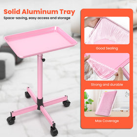 TASALON pink aluminum frame provides durable support for busy salons