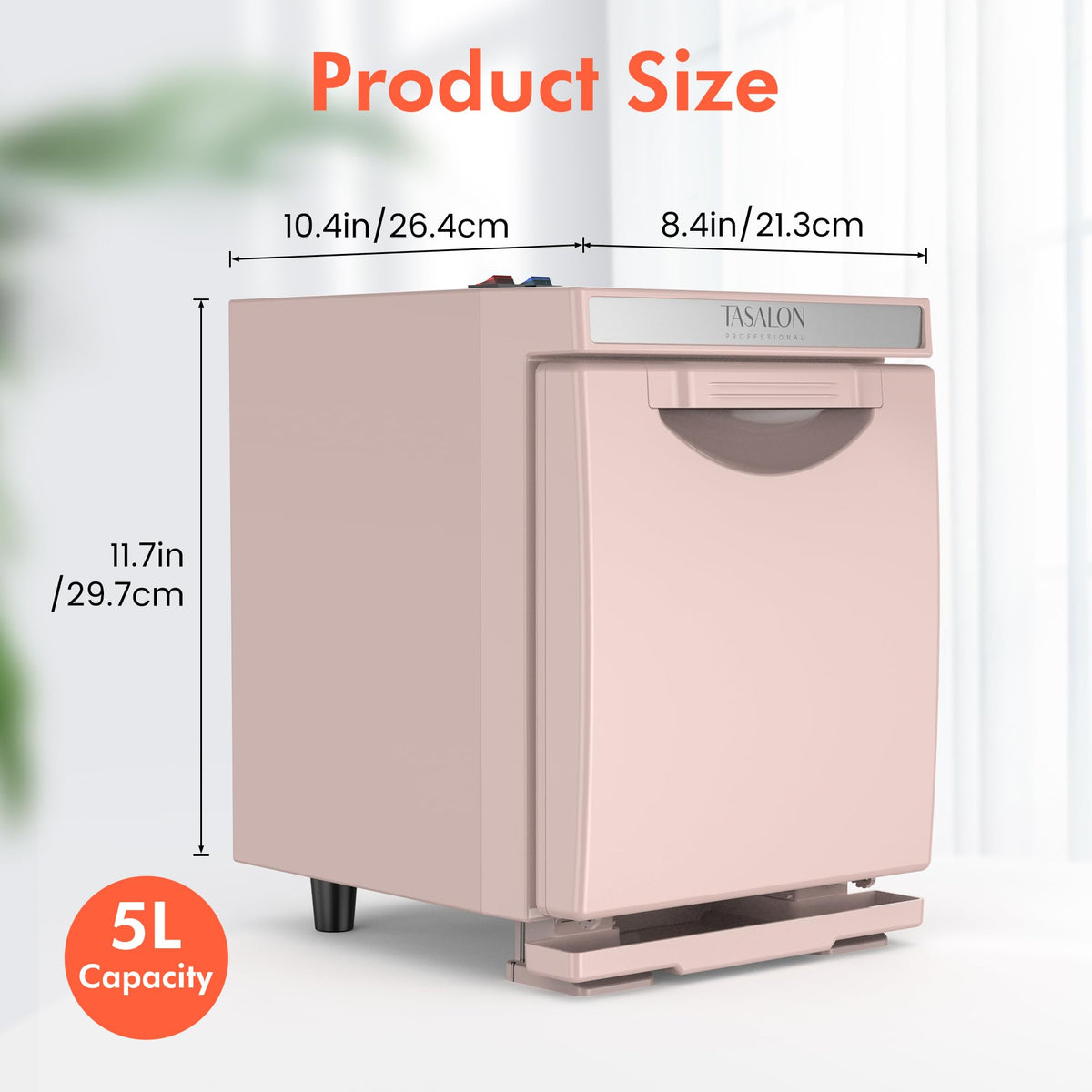 TASALON 5L towel warmer suitable for home, salon, and massage spaces