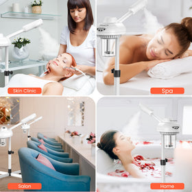TASALON esthetician steamer ideal for salon or spa use.