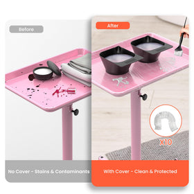 TASALON four point base offers stable storage for equipment and products
