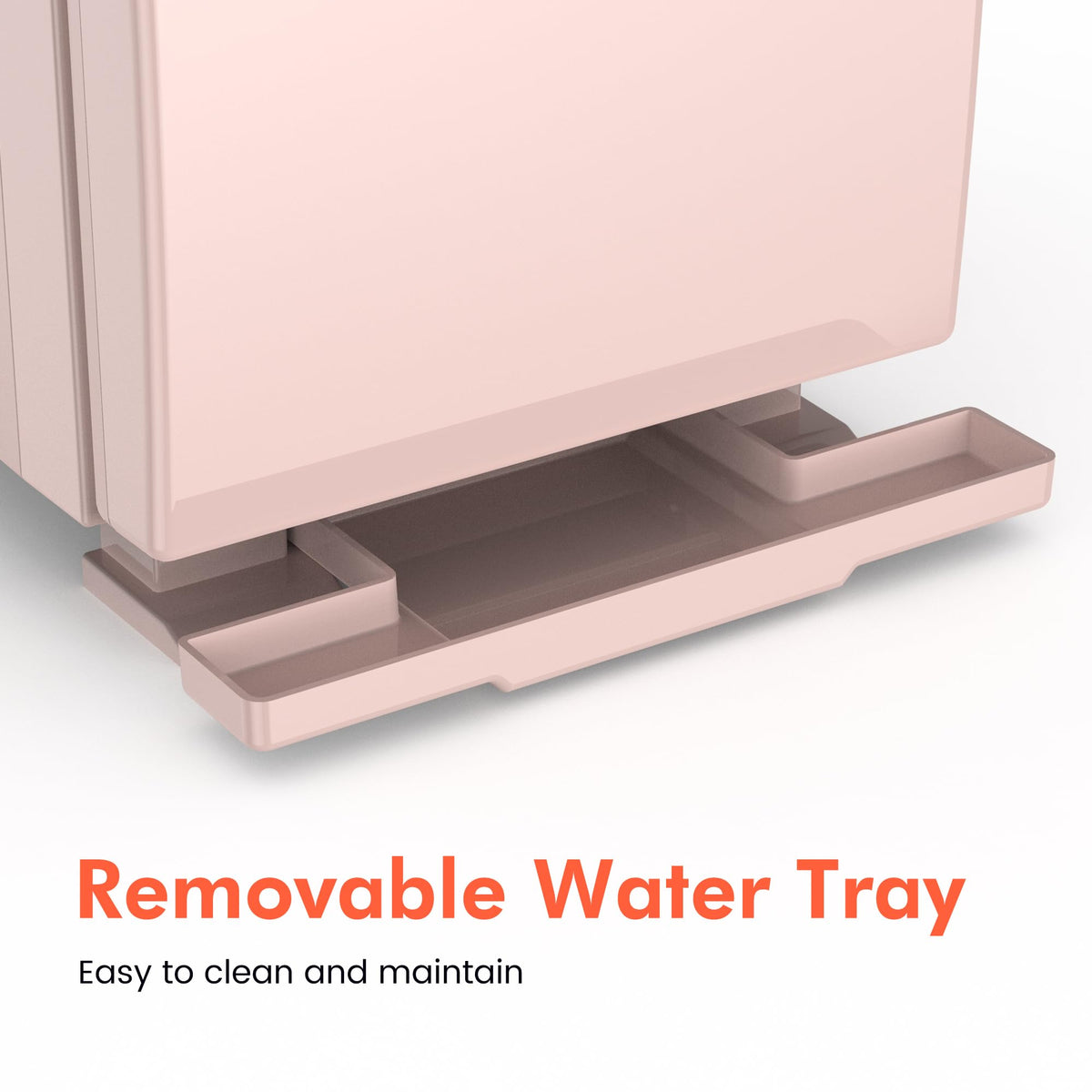 TASALON pink towel warmer adds stylish spa aesthetic