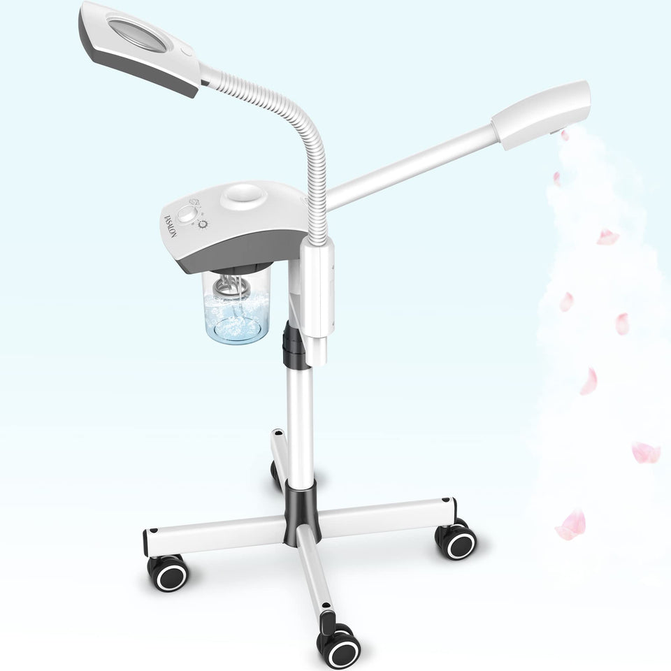 TASALON professional 2in1 facial steamer for spa-like cleansing and hydration.