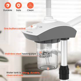 TASALON ozone feature enables gentle cleansing sessions.