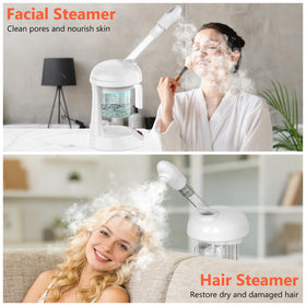 TASALON removable water tank enables easy cleaning and consistent steam quality.