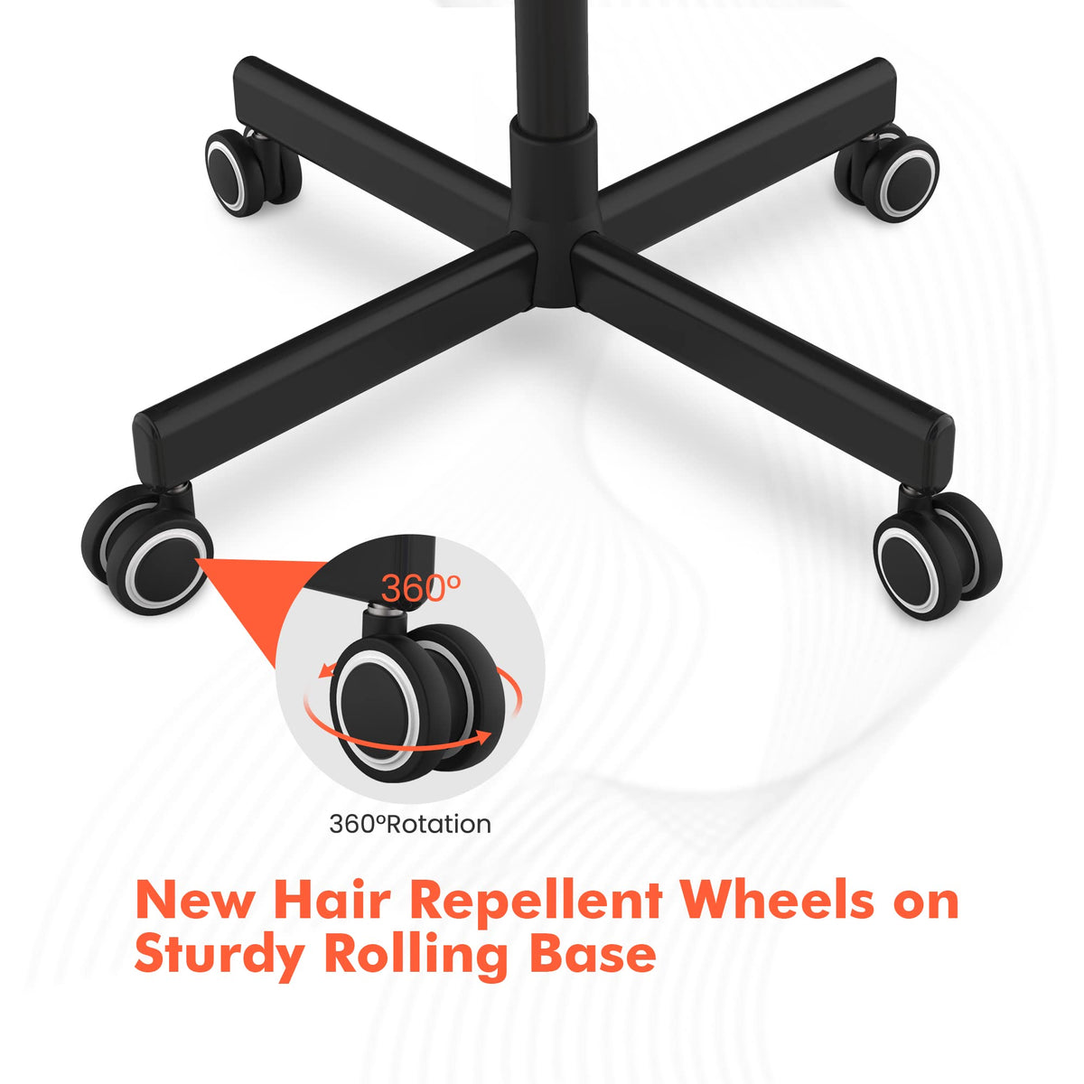 Tasalon steamer on wheels ozone function in action for deep cleansing
