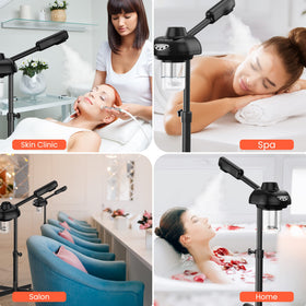 Tasalon steamer on wheels professional-grade unit suitable for home use