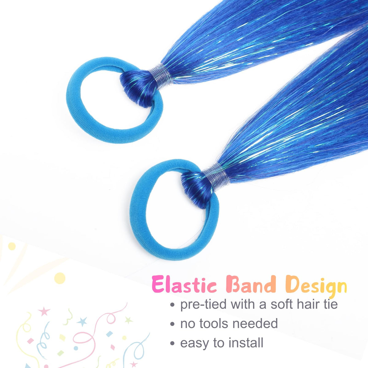 TASHEEMA festival-ready extensions boost color and volume for events and outfits.