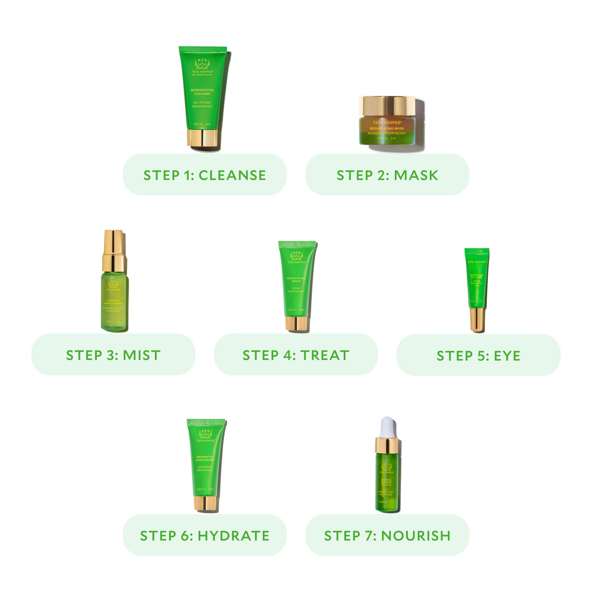 Tata Harper moisturizer jar close-up conveys lightweight, lasting moisture.
