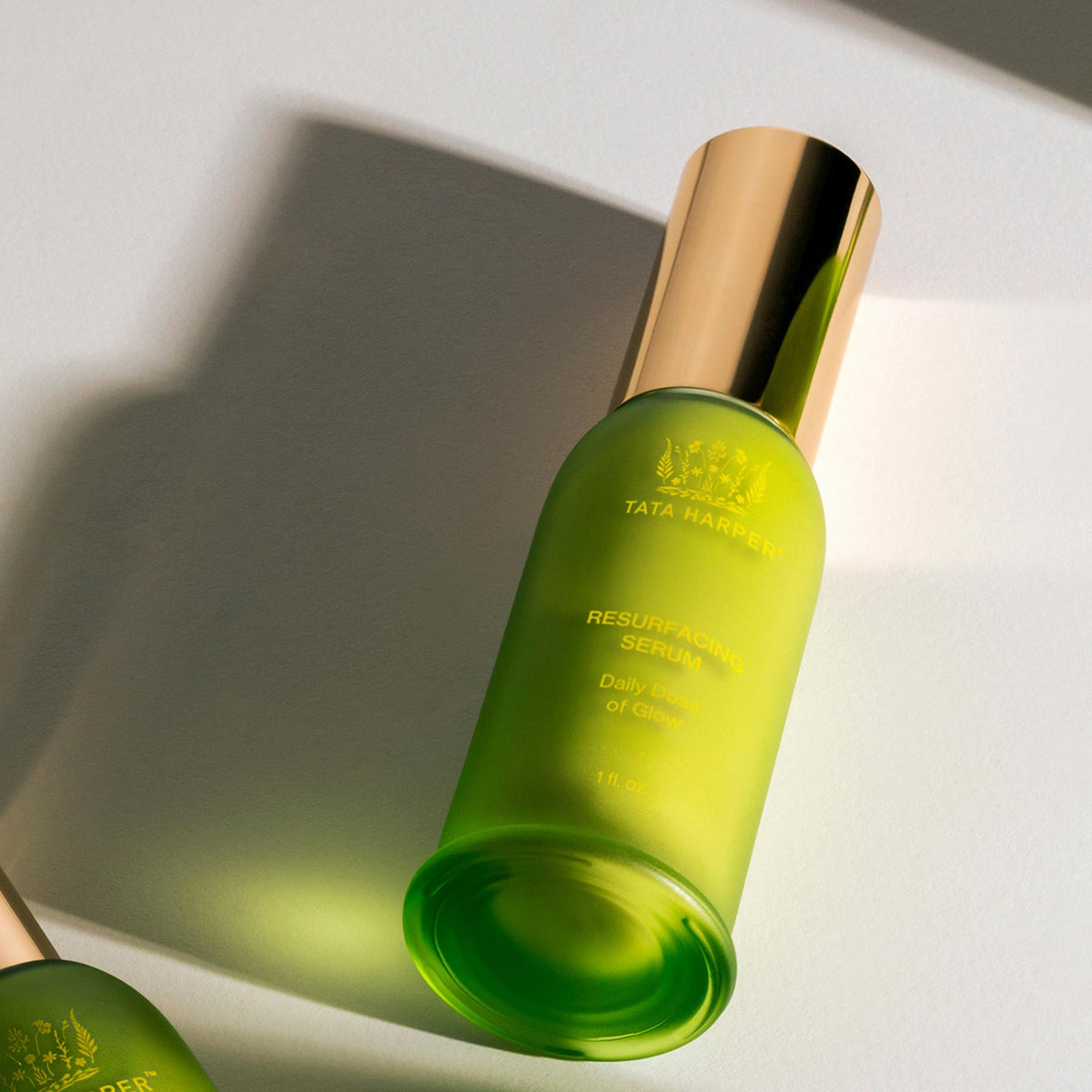 Fresh, hydrated skin after Tata Harper Resurfacing Serum