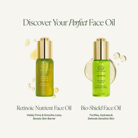 Tata Harper Retinoic Nutrient Face Oil being applied with gentle massage.